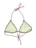 Op Paisley Green Swimsuit Top Size XL - photo 2