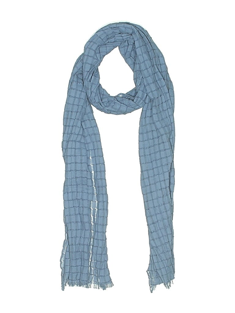 Pre-owned Unbranded Scarf In Blue