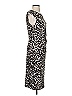 Catherine Malandrino Animal Print Brown Black Cocktail Dress Size XS (estimated) - photo 4