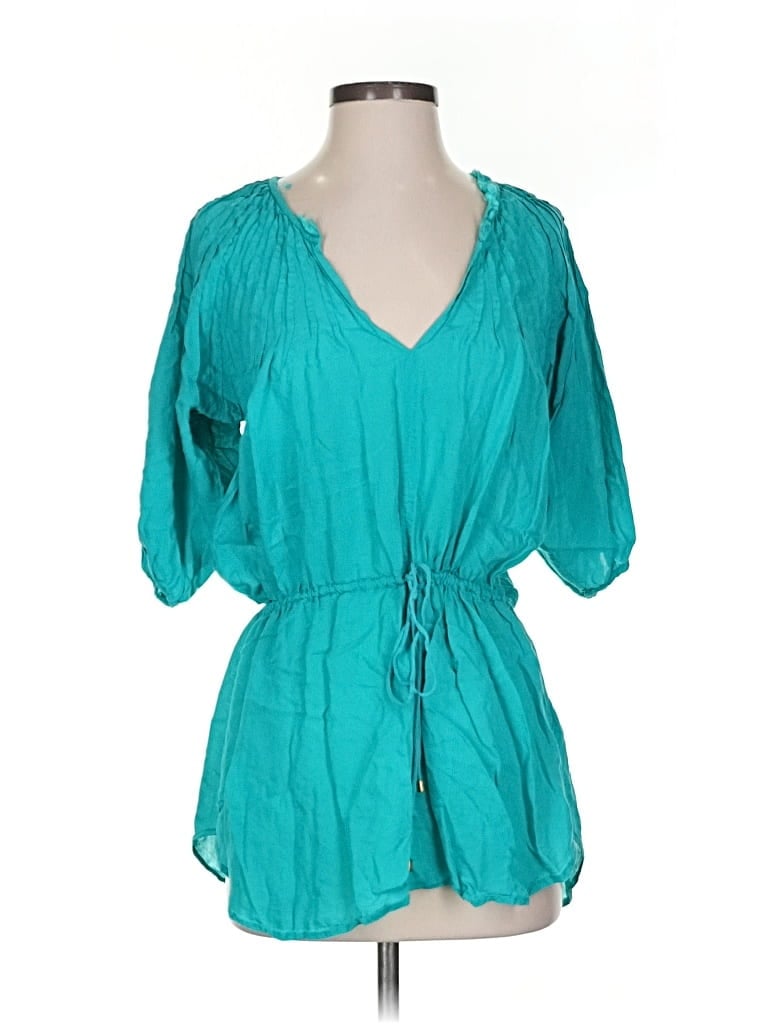 Pre-owned Vix By Paula Hermanny Casual Dress In Blue