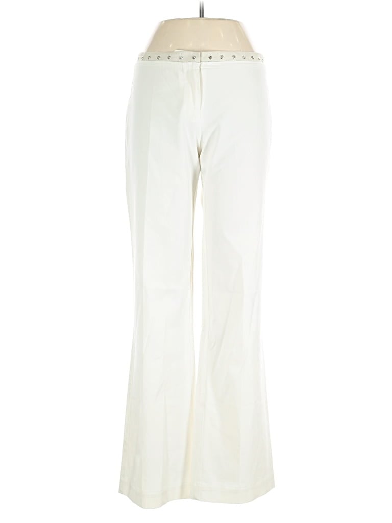 Pre-owned Bcbgmaxazria Dress Pants In White