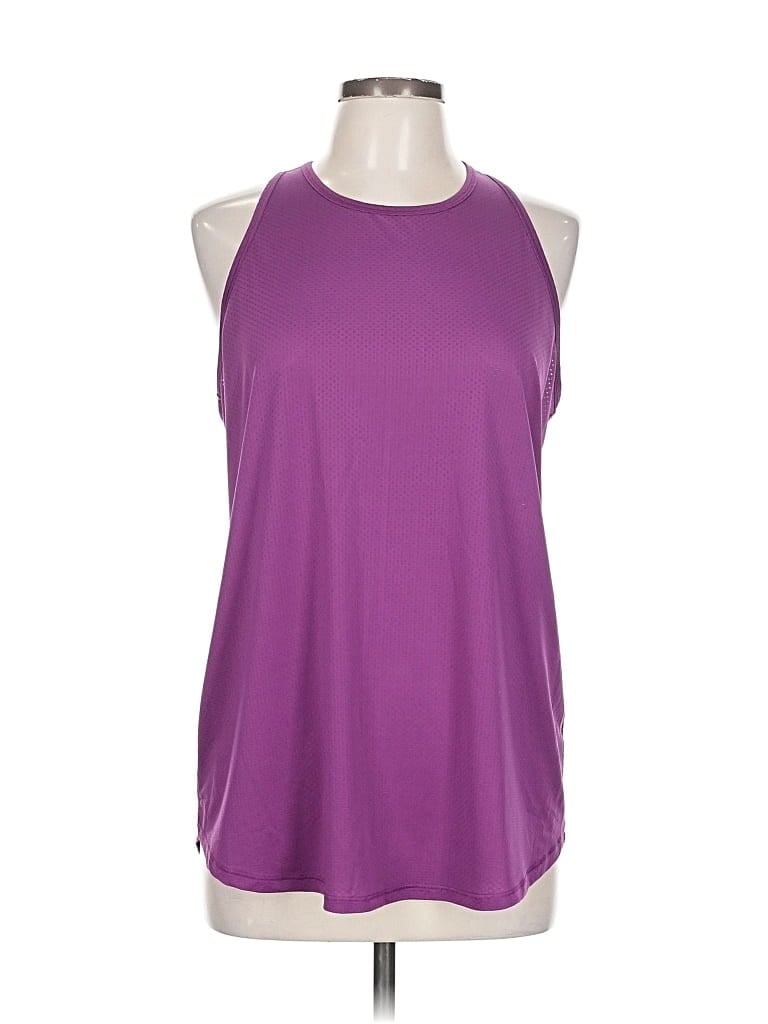 Pre-owned Tek Gear Sleeveless T-shirt In Purple