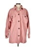 Forever 21 100% Polyester Pink Trenchcoat Size S - photo 1