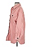 Forever 21 100% Polyester Pink Trenchcoat Size S - photo 5