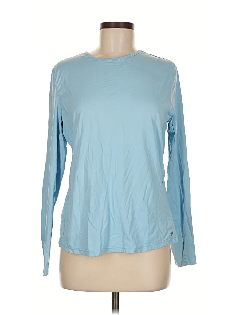 Pre-owned Hang Ten Long Sleeve T-shirt In Blue