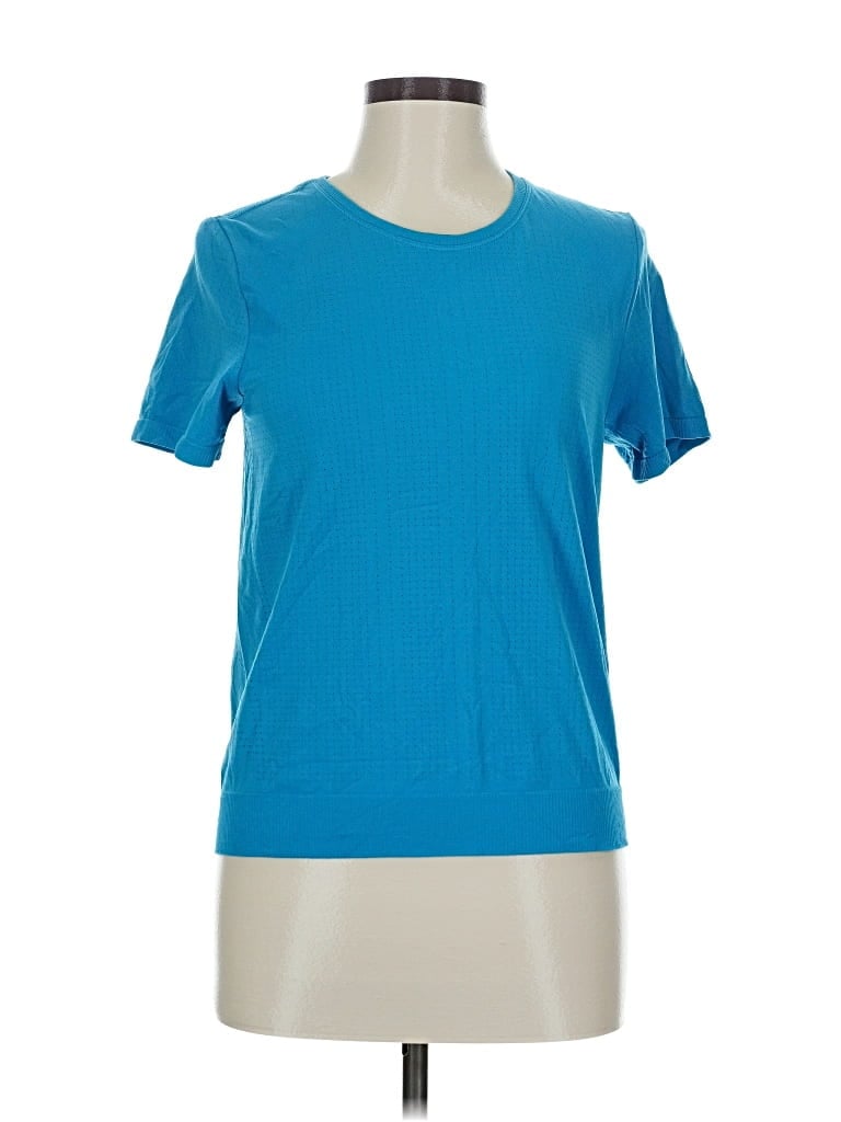 Pre-owned Athleta Active T-shirt In Blue