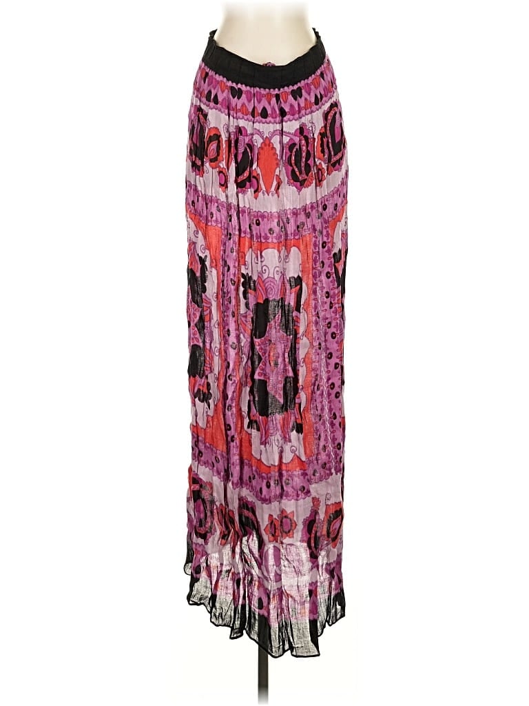 Pre-owned Theodora & Callum Casual Skirt In Pink