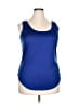 Pure Energy 100% Polyester Blue Tank Top Size 2X - photo 1