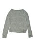 For All Seasons By Paper Crane Metallic Gray Pullover Sweater Size S (kids) - photo 2