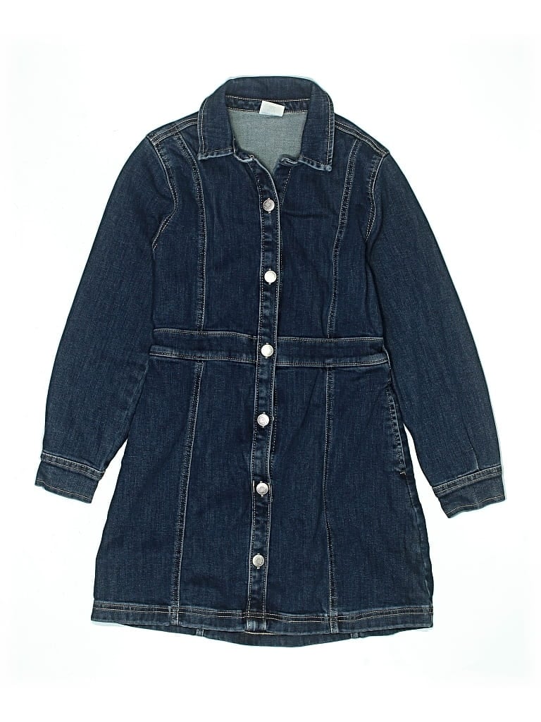 Pre-owned Abercrombie Kids' Dress In Blue