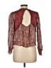 Boden 100% Viscose Brown Long Sleeve Blouse Size 10 - photo 2