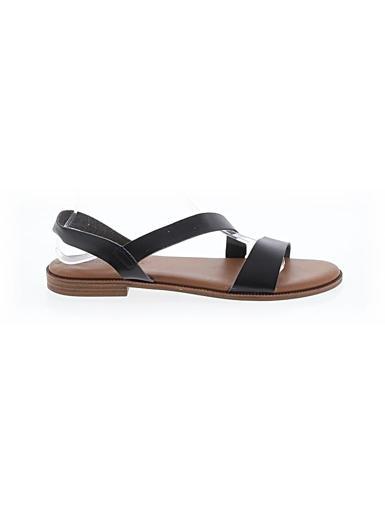 Pre-owned Cynthia Rowley Tjx Sandals In Black