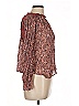 Boden 100% Viscose Brown Long Sleeve Blouse Size 10 - photo 4