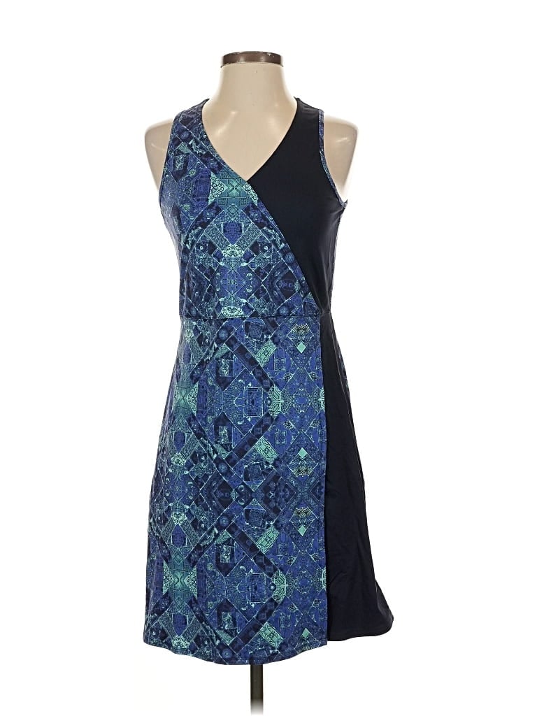Pre-owned Title Nine Cocktail Dress In Blue