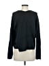 Vince. 100% Silk Black Long Sleeve Silk Top Size S - photo 2