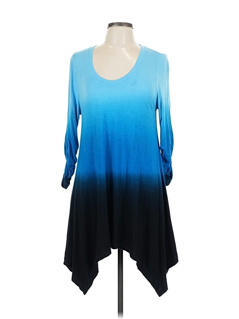 Pre-owned Philosophy Republic Clothing Casual Dress In Blue