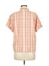 Universal Thread Orange Short Sleeve Button-Down Shirt Size M - photo 2