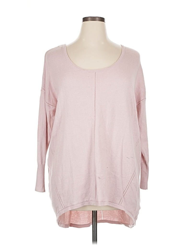 Pre-owned Jennifer Lopez Pullover Sweater In Pink