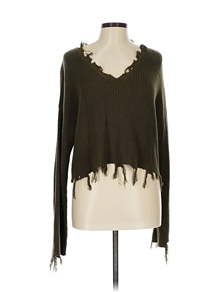 Pre-owned Hyfve Pullover Sweater In Brown