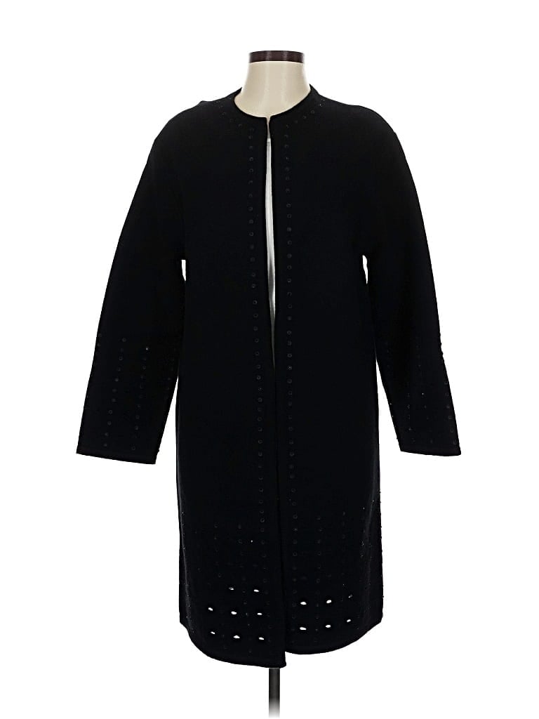 Pre-owned Worth Cardigan Sweater In Black