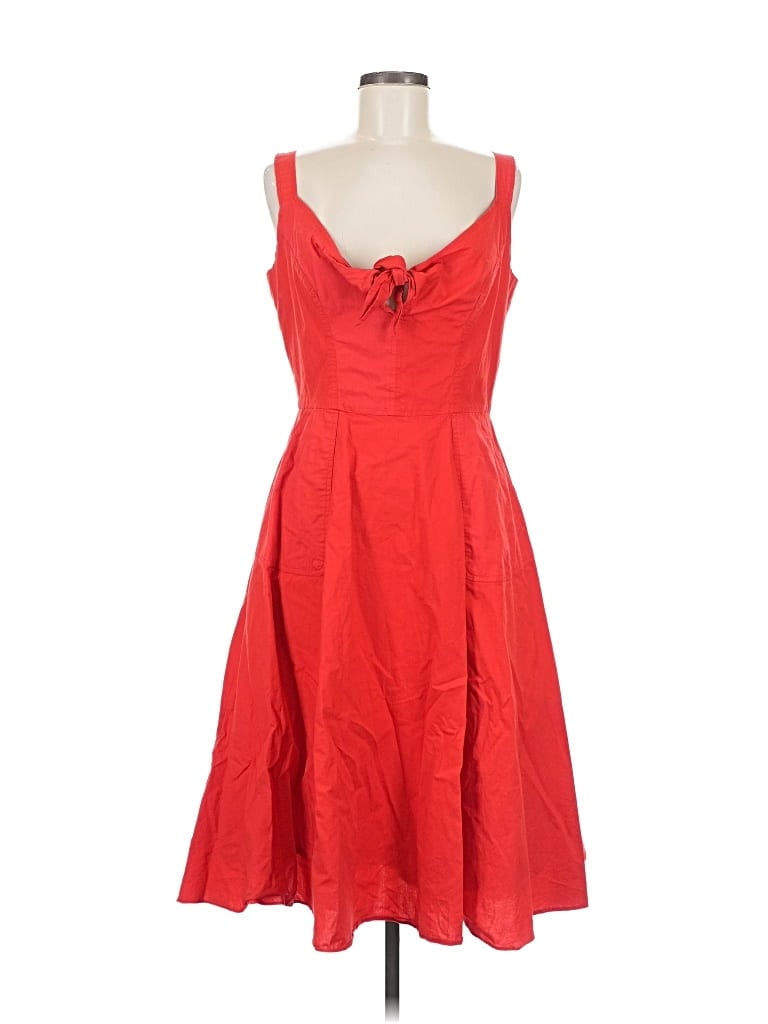 Pre-owned Color Me Courtney Cocktail Dress In Red
