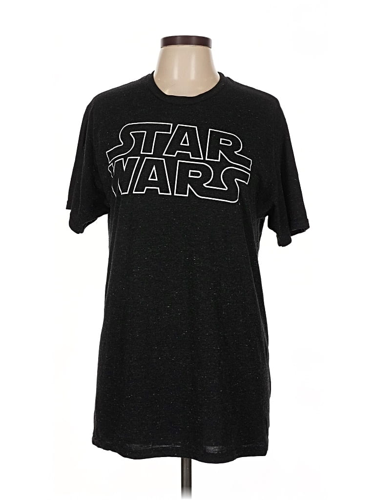 Pre-owned Star Wars Short Sleeve T-shirt In Black
