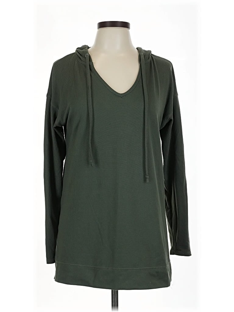 Pre-owned Lularoe Pullover Hoodie In Green