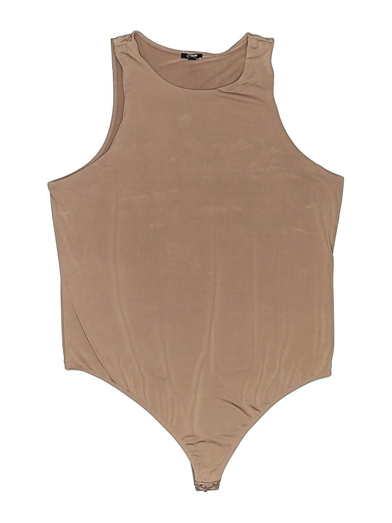 Pre-owned Express Bodysuit In Brown