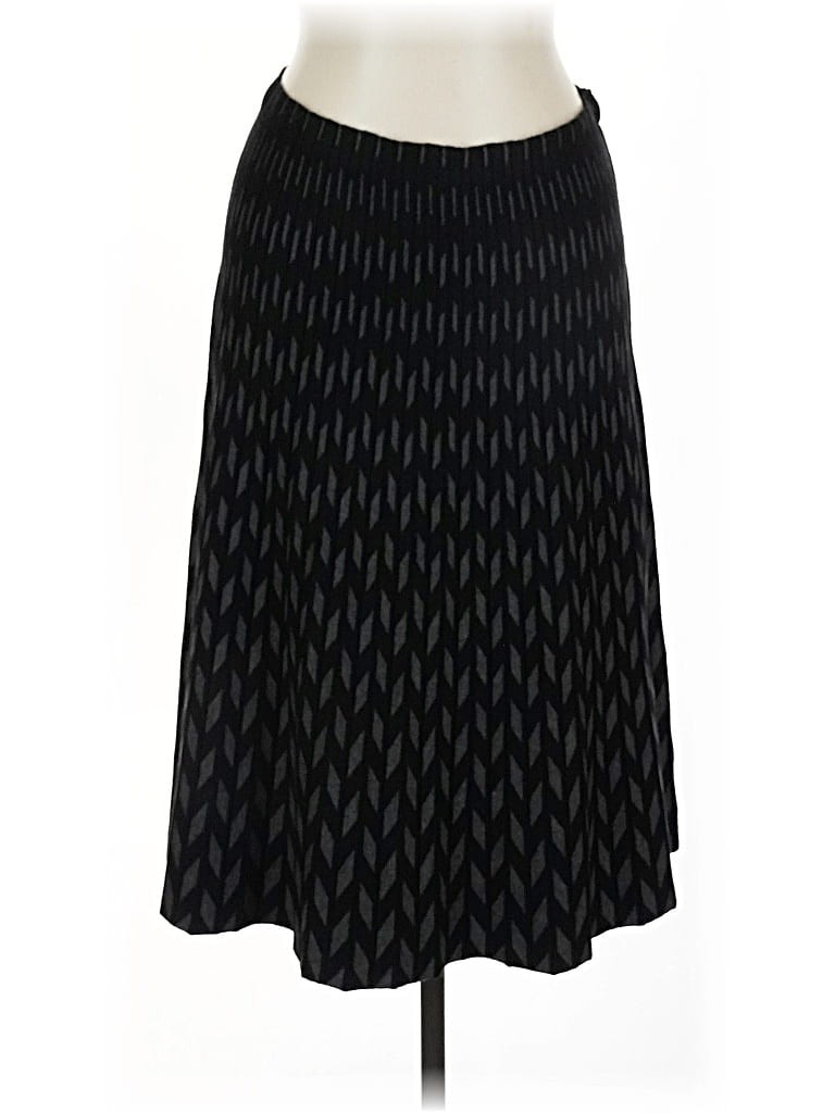 Pre-owned Milano Casual Skirt In Black