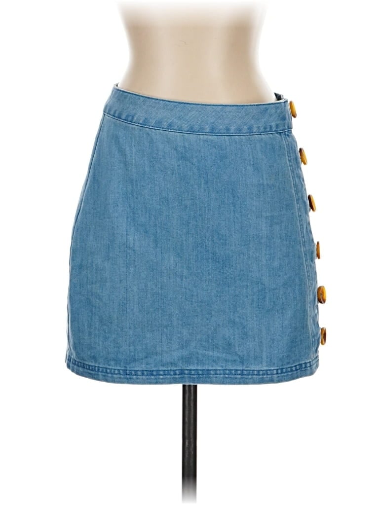 Pre-owned Rhythm Casual Skirt In Blue