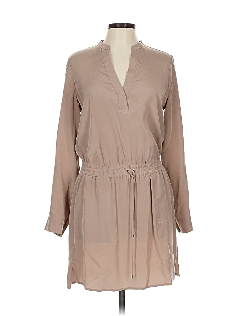 Pre-owned Vince Casual Dress In Brown