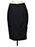 Mossimo 100% Polyester Solid Black Formal Skirt Size 6 - photo 2