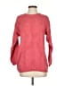 Assorted Brands 100% Cotton Pink Pullover Sweater Size S - photo 1