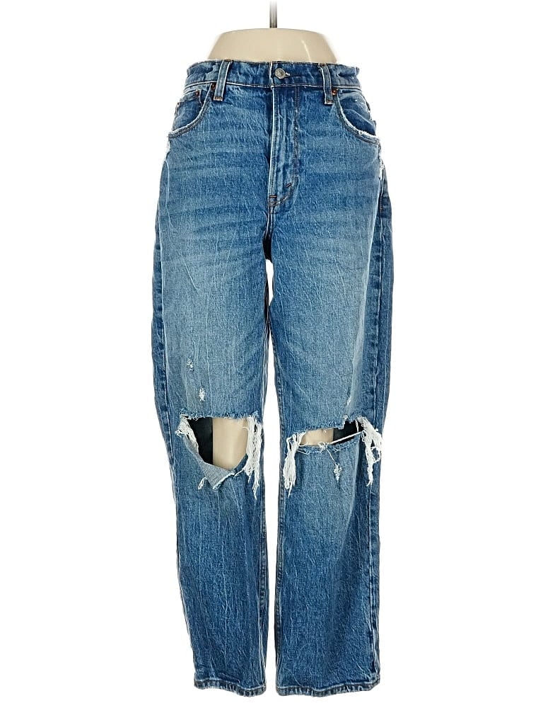 Pre-owned Abercrombie & Fitch Jeans In Blue