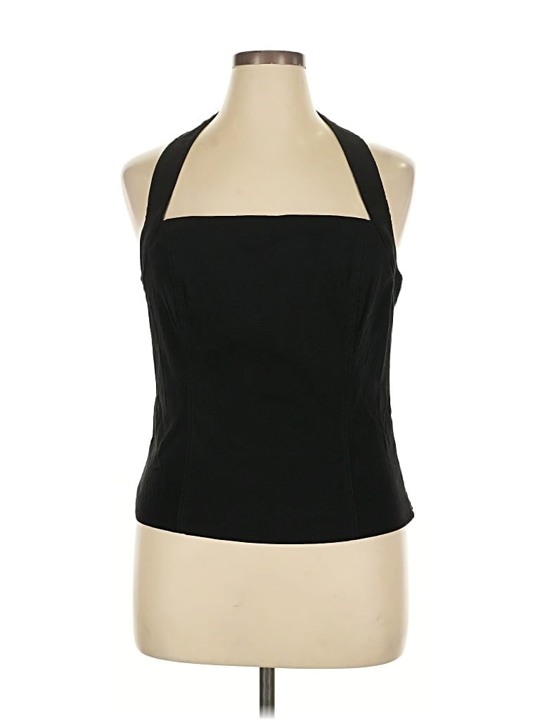 Pre-owned Maeve By Anthropologie Sleeveless Blouse In Black