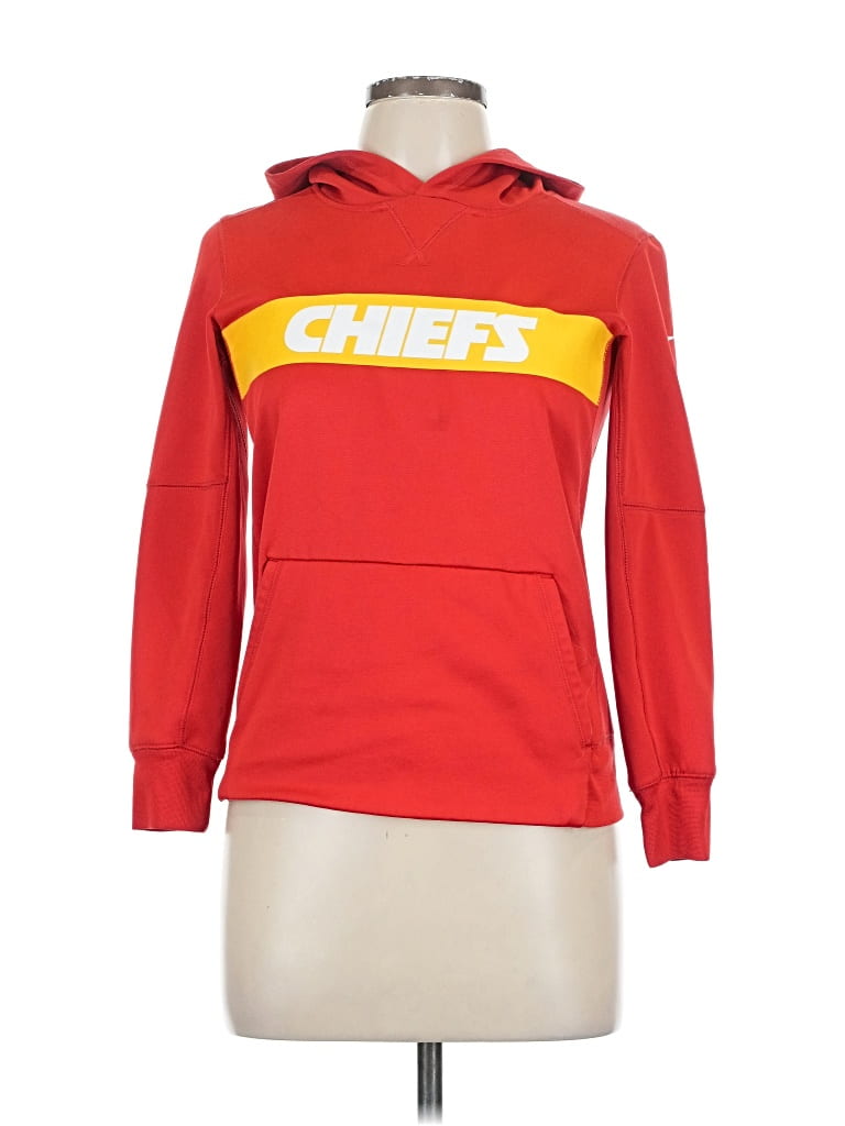 Pre-owned Nfl X Nike Team Apparel Pullover Hoodie In Red