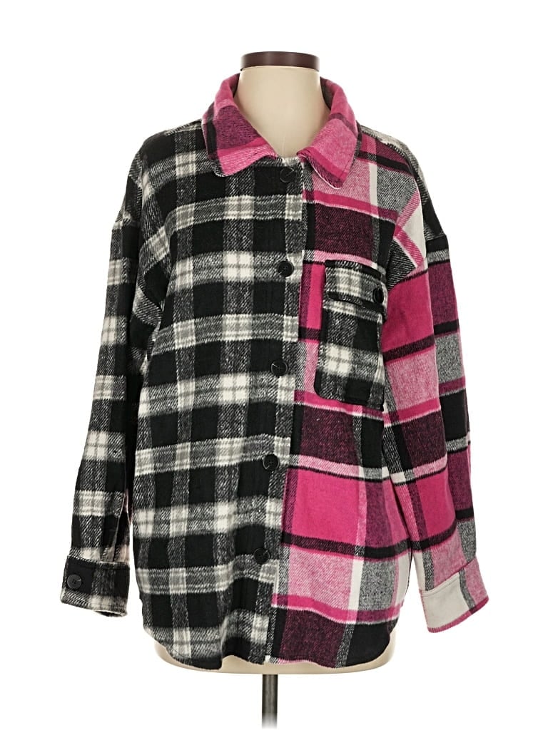 Pre-owned Geegee Jacket In Pink