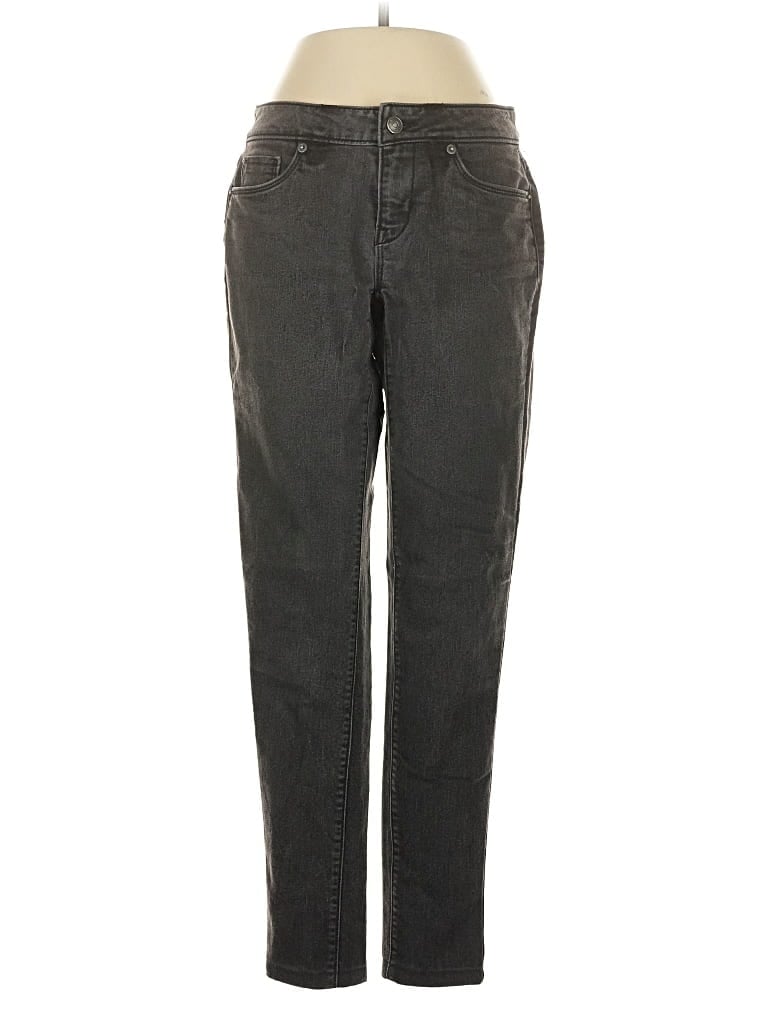 Pre-owned Ann Taylor Loft Outlet Jeans In Gray