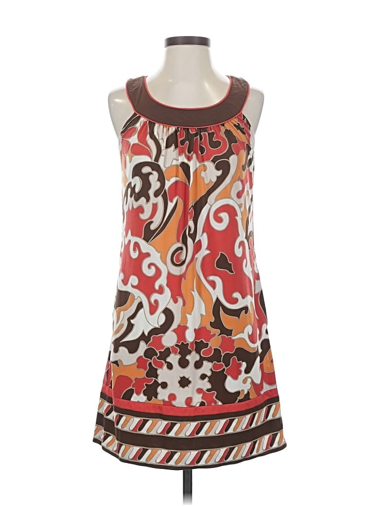 Pre-owned Bcbgmaxazria Casual Dress In Brown