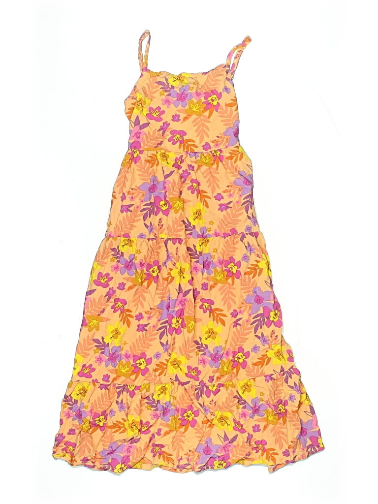 Pre-owned Cat & Jack Kids' Dress In Yellow