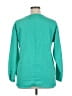 Lands' End 100% Polyester Teal 3/4 Sleeve Blouse Size 14 - photo 2