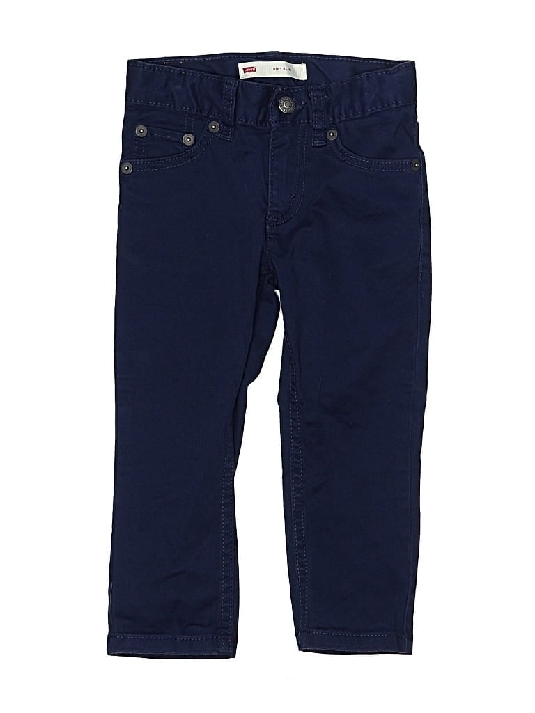 Pre-owned Levi's Kids'  Casual Pants In Blue