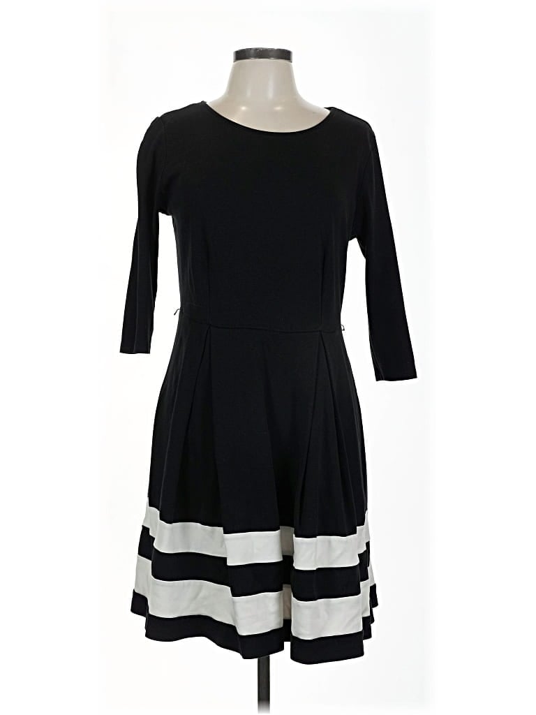 Pre-owned New York And Company Casual Dress In Black