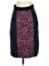 Tracy Reese Print Blue Formal Skirt Size 4 - photo 1