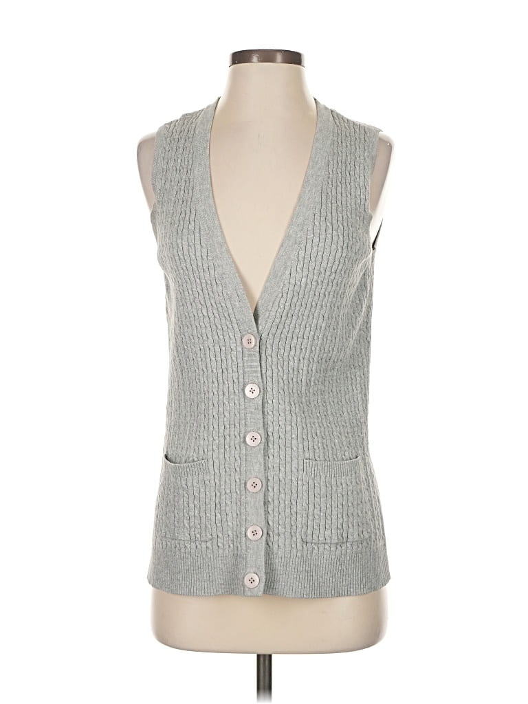 Pre-owned Willi Smith Sweater Vest In Gray