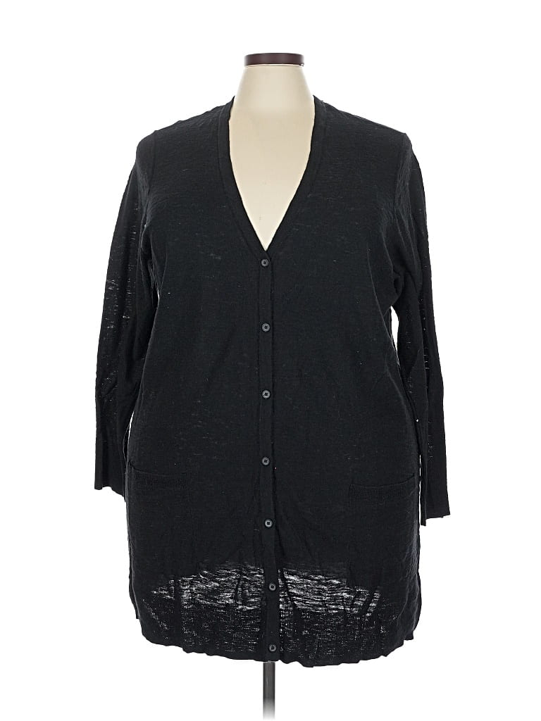 Pre-owned Torrid Cardigan Sweater In Black