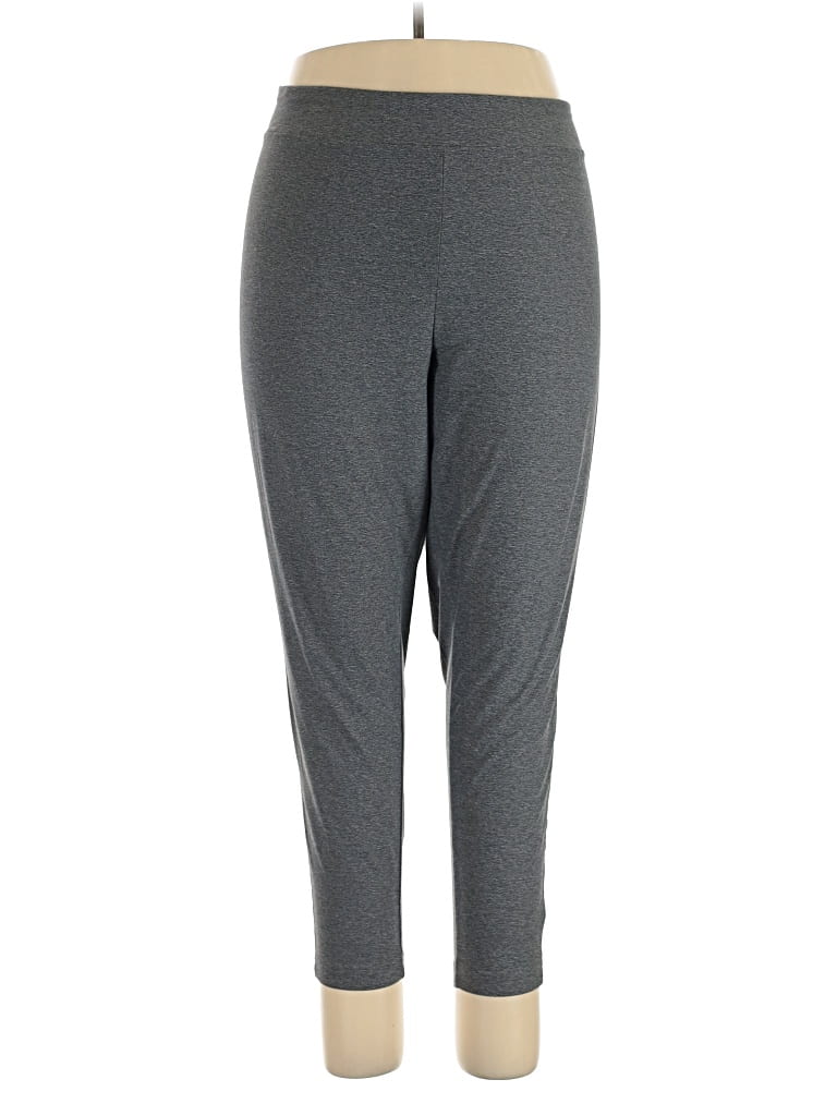 Pre-owned Terra & Sky Active Pants In Gray
