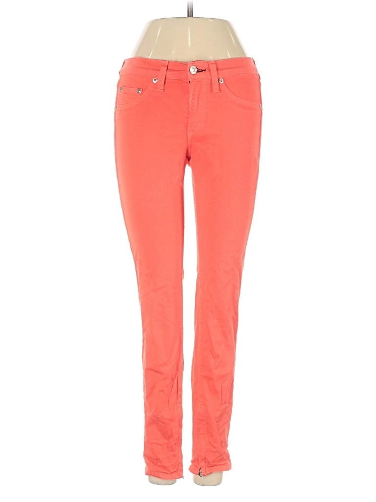 Pre-owned Rag & Bone Jeans In Orange