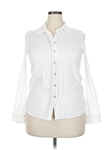 Brora Long Sleeve Button-Down Shirt (view 1)