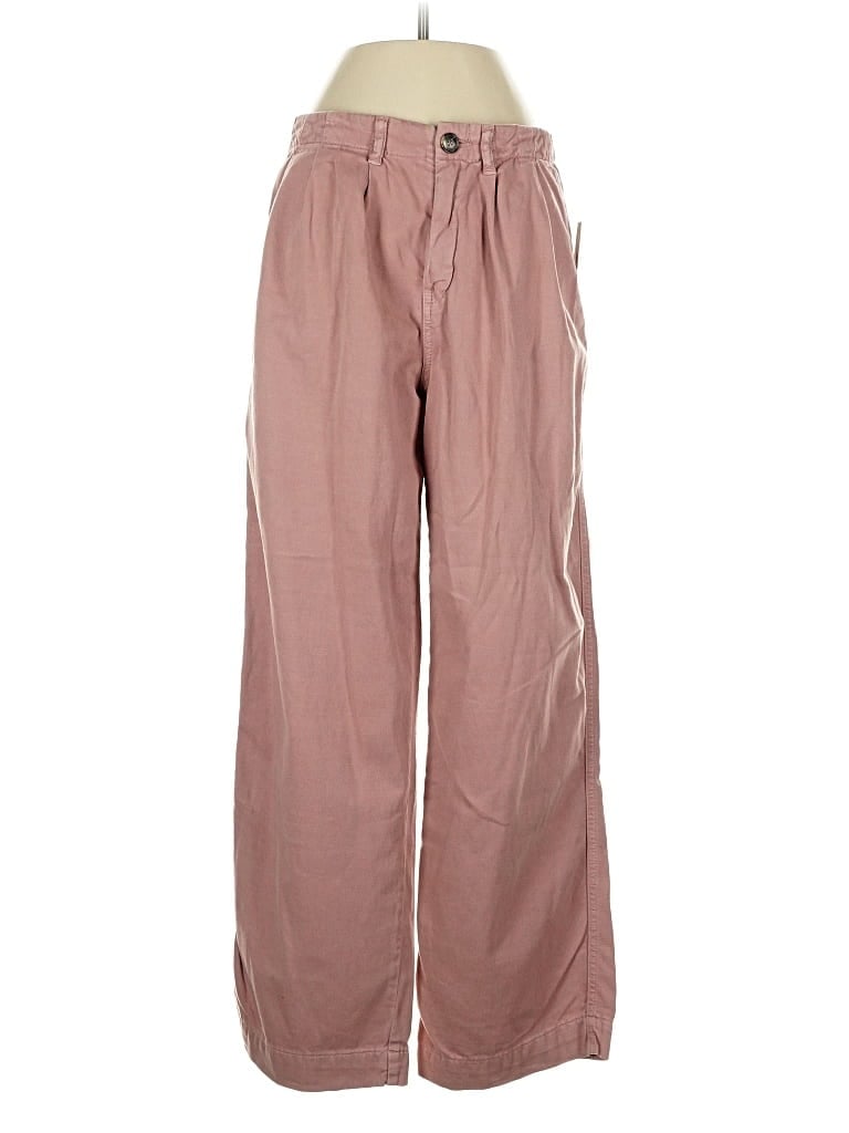 Pre-owned Free People Casual Pants In Orange